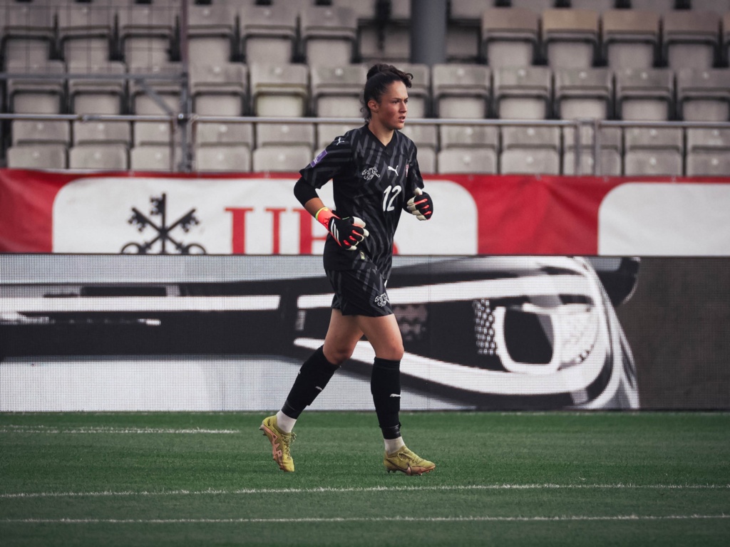 Livia Peng im Schweizer Nationalteam